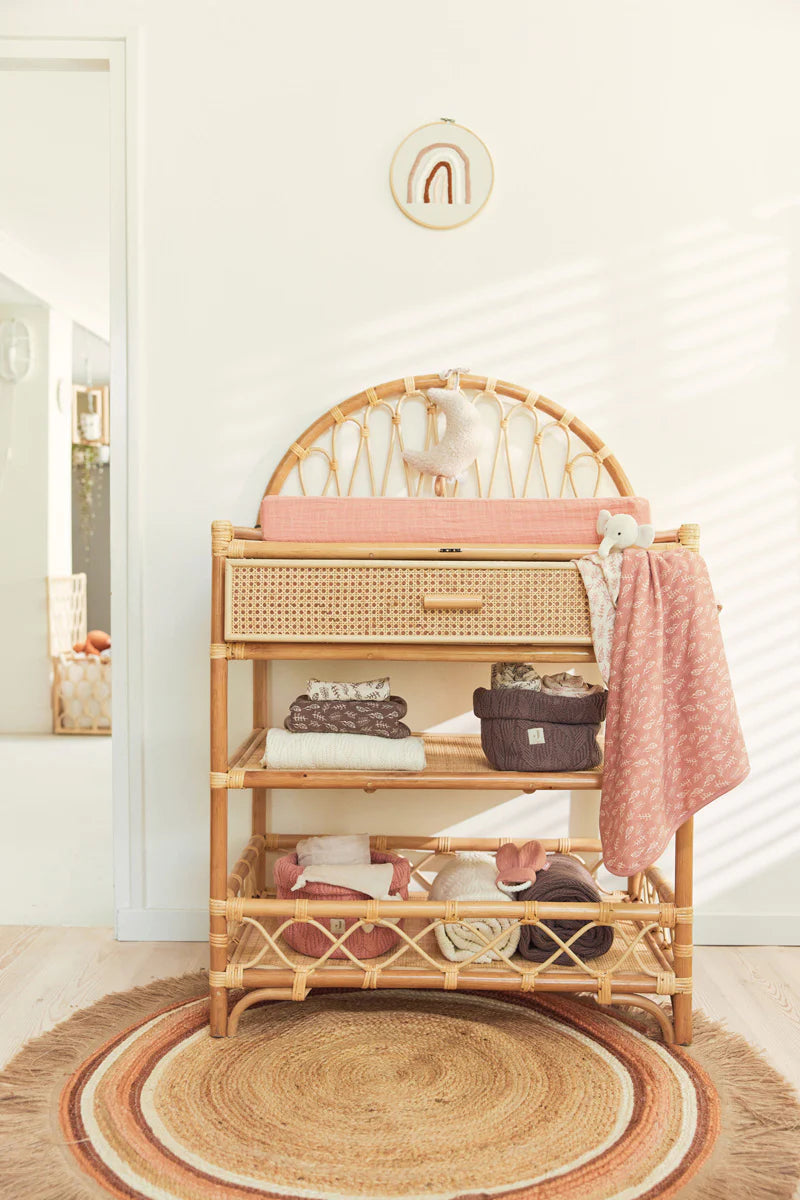 Jollein aankleedkussenhoes roze 3