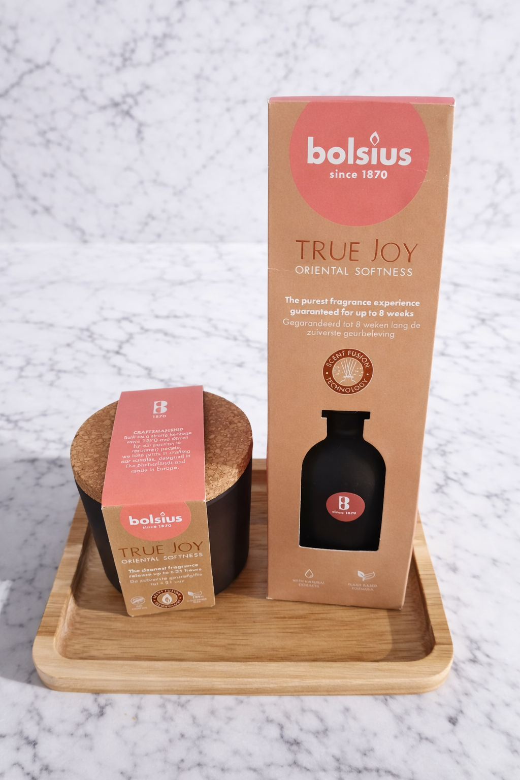 Bolsius Oriental Softness Bovenaanzicht 