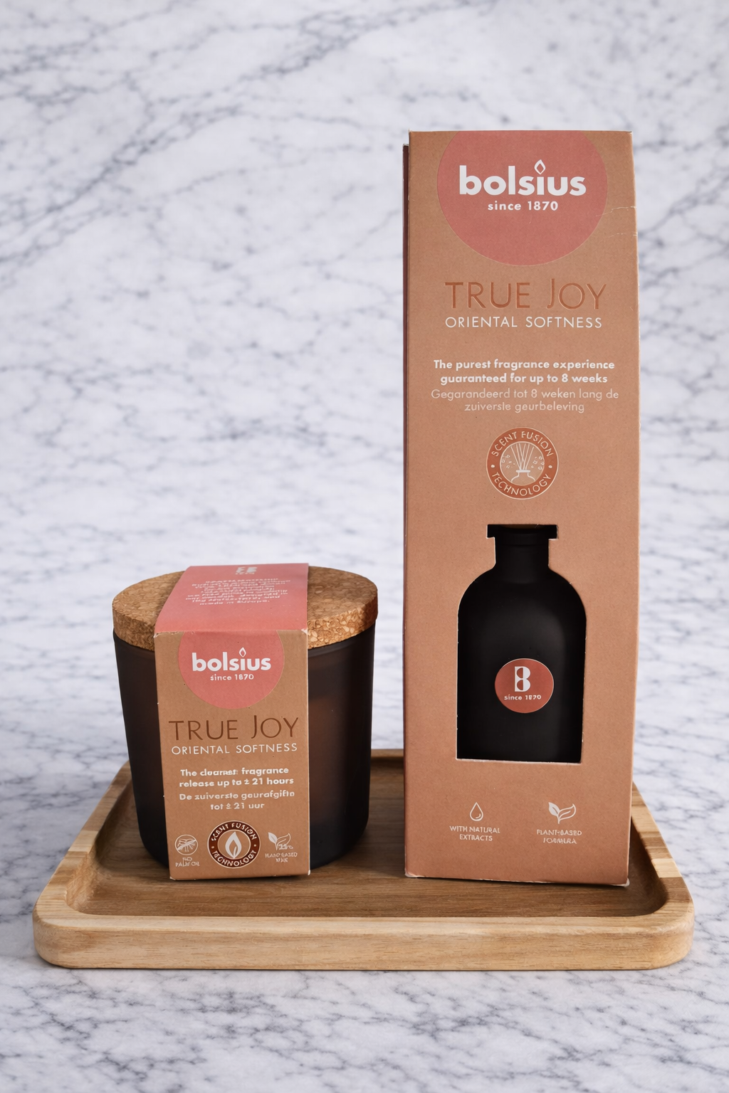 Bolsius Oriental Softness Vooraanzicht 