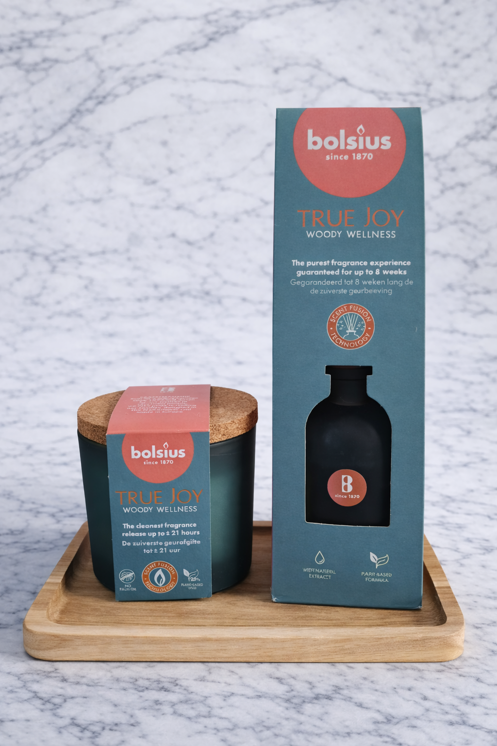 Bolsius Woody Welness Vooraanzicht