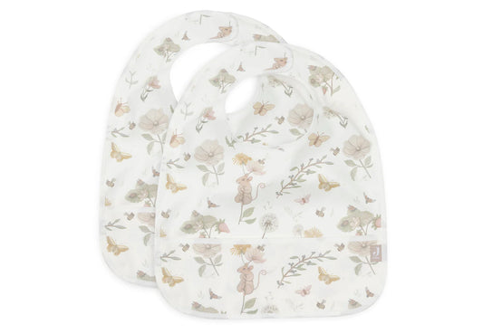 Jollein Slabber Dreamy Mouse Twee Stuks 